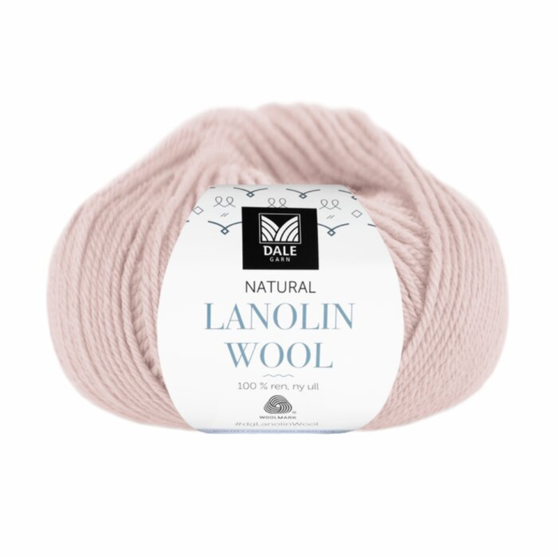 Dale Lanolin Wool 1462 Powder pink