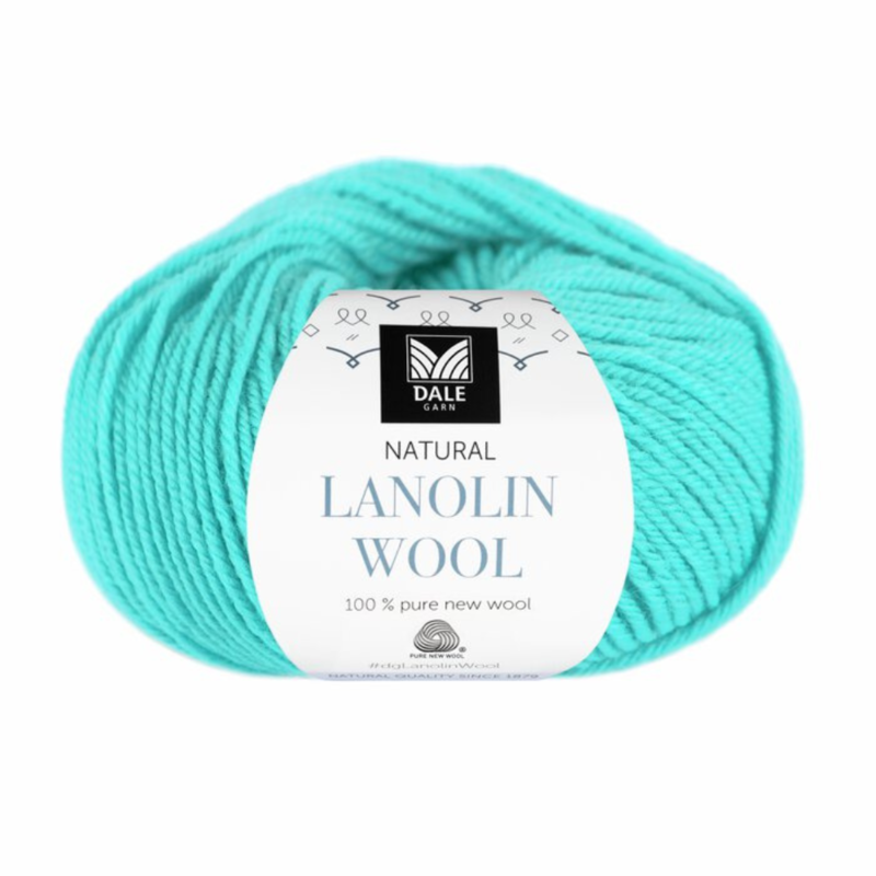 Dale Lanolin Wool 1465 Ice blue