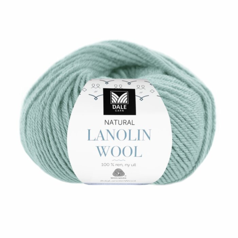 Dale Lanolin Wool 1460 Light aqua