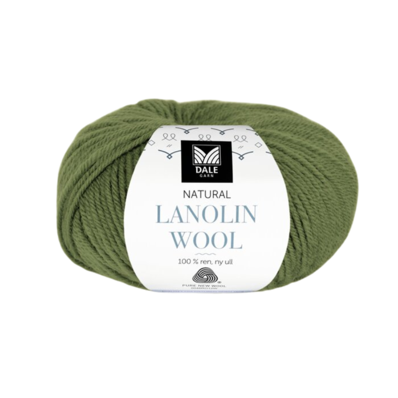 Dale Lanolin Wool 1436 Olives