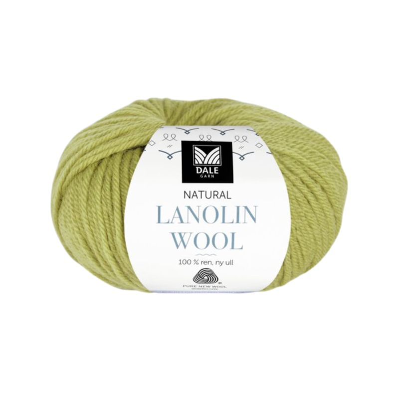 Dale Lanolin Wool 1418 Spring green