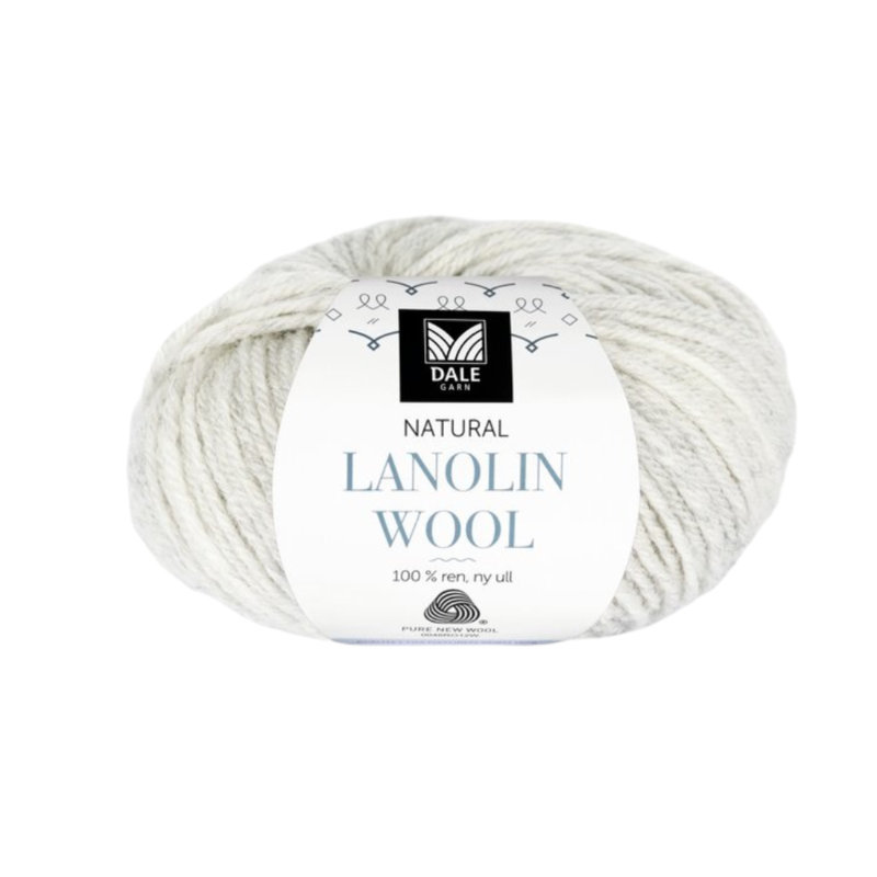 Dale Lanolin Wool 1421 Light gray