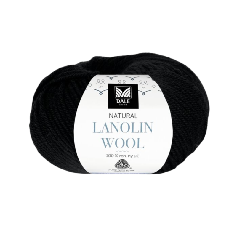 Dale Lanolin Wool 1404 Black