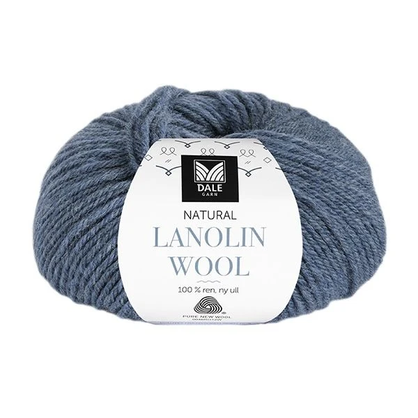 Dale Garn, merino/cotton yarn Lille Lerke, grey (8170