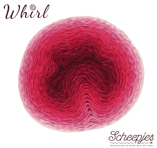 Scheepjes Whirl Ombré 555 Forbidden Fuchsia