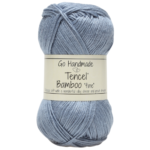 Go Handmade Tencel Bamboo 17368 Jeans blue