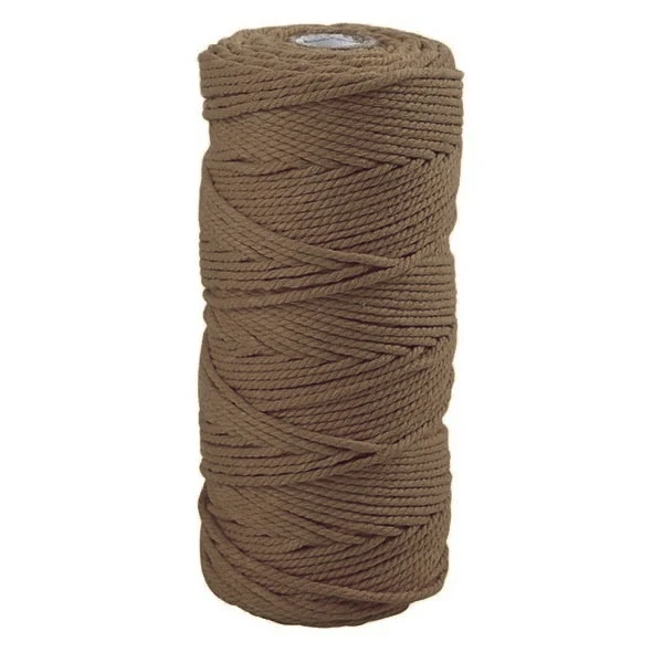 Macramé Cord 2mm 100m 48 Brown