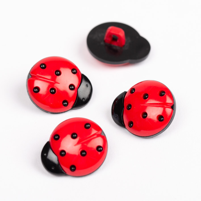 DROPS Ladybug 18 mm (no. 551)