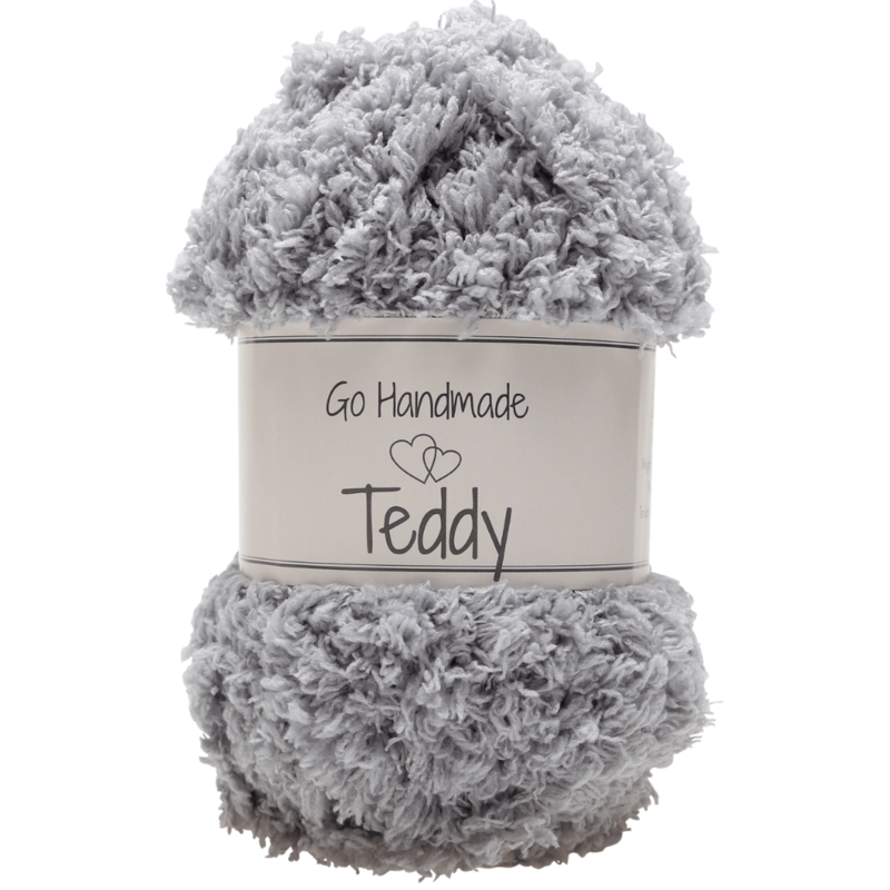 Go Handmade Teddy 17347 Light gray