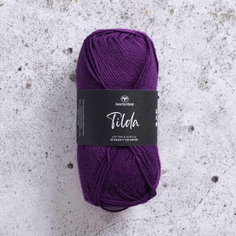 Svarta Fåret Tilda 593 Lunar purple