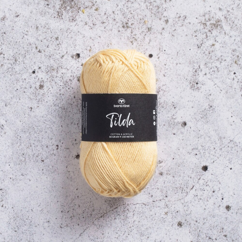 Svarta Fåret Tilda 33 Light yellow