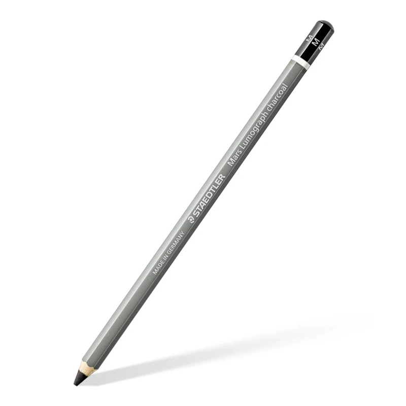 STAEDTLER March lumograph charcoal pencils & paper stump, 3 + 1 pcs – Single product