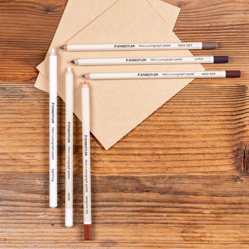 STAEDTLER Mars Lumograph Pastel Coloured pencils, 6 pcs – P-SBK6