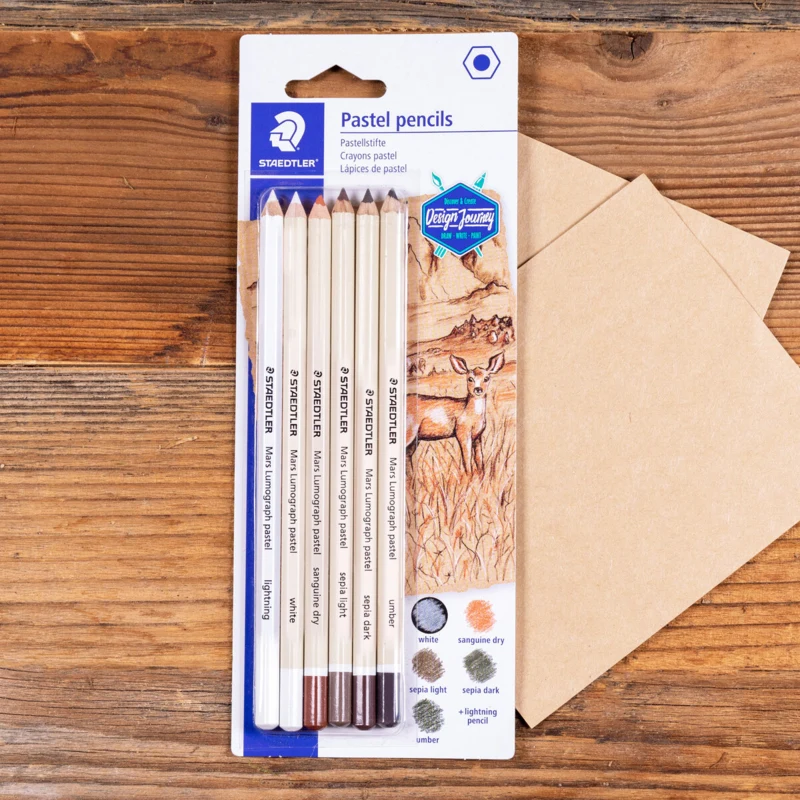 STAEDTLER Mars Lumograph Pastel Coloured pencils, 6 pcs – P-SBK6