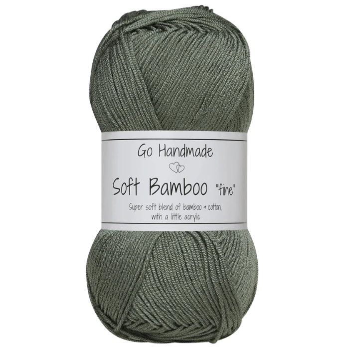 Go Handmade Soft Bamboo Fine 17425 Hunting green