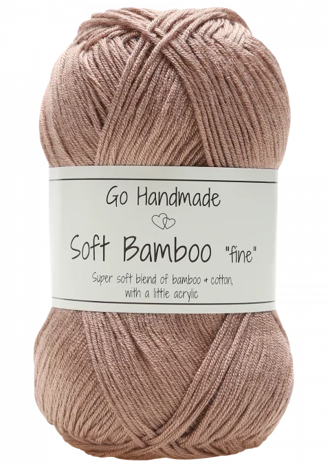 Go Handmade Soft Bamboo Fine 17321 Brown