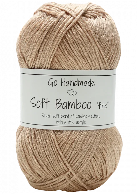 Go Handmade Soft Bamboo Fine 17322 Walnut
