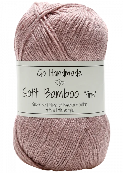 Go Handmade Soft Bamboo Fine 17420 Light lavender