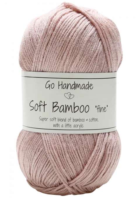 Go Handmade Soft Bamboo Fine 17421 Vintage rose