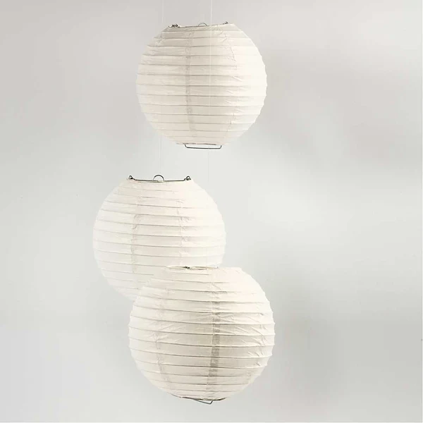 Paper Lamp, 20 cm (7.87 in), 1 pc White