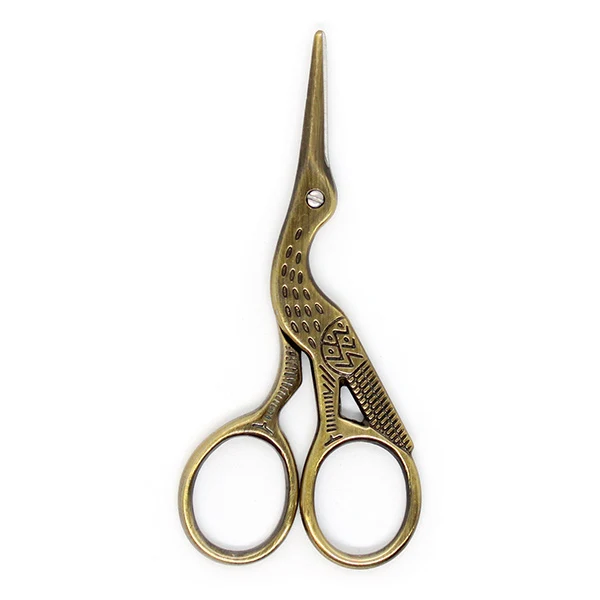 Scissors Stork Bronze, 9 cm