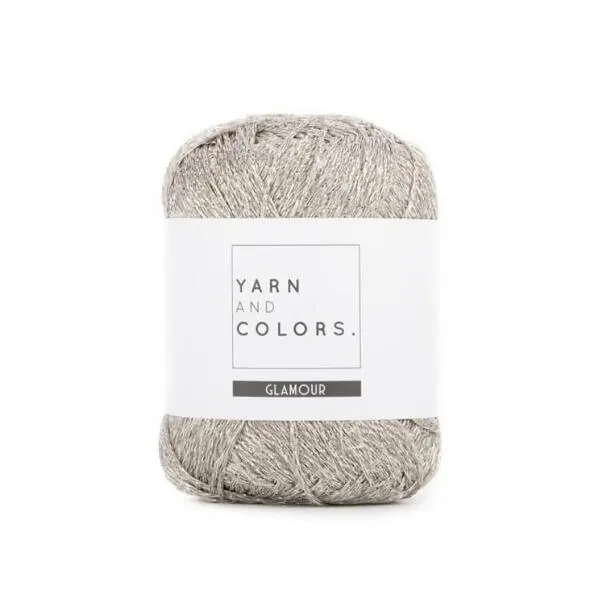 Yarn and Colors Glamour 101 Silver
