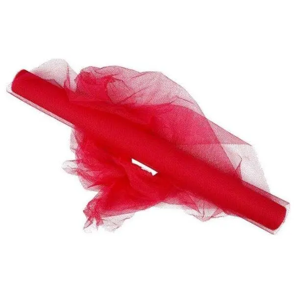 Polyester Tulle, 5 m Pink