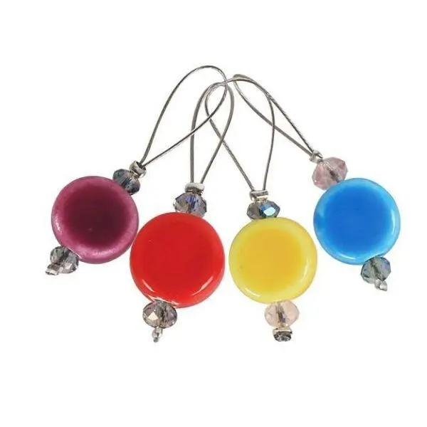 KnitPro ZOONI Stitch Markers Gems, 12 pcs