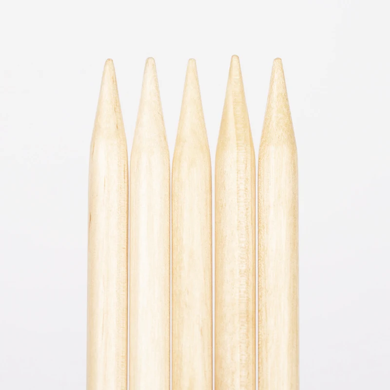 DROPS Basic Double Pointed Needles Wood 20 cm (5.50-12.00 mm)