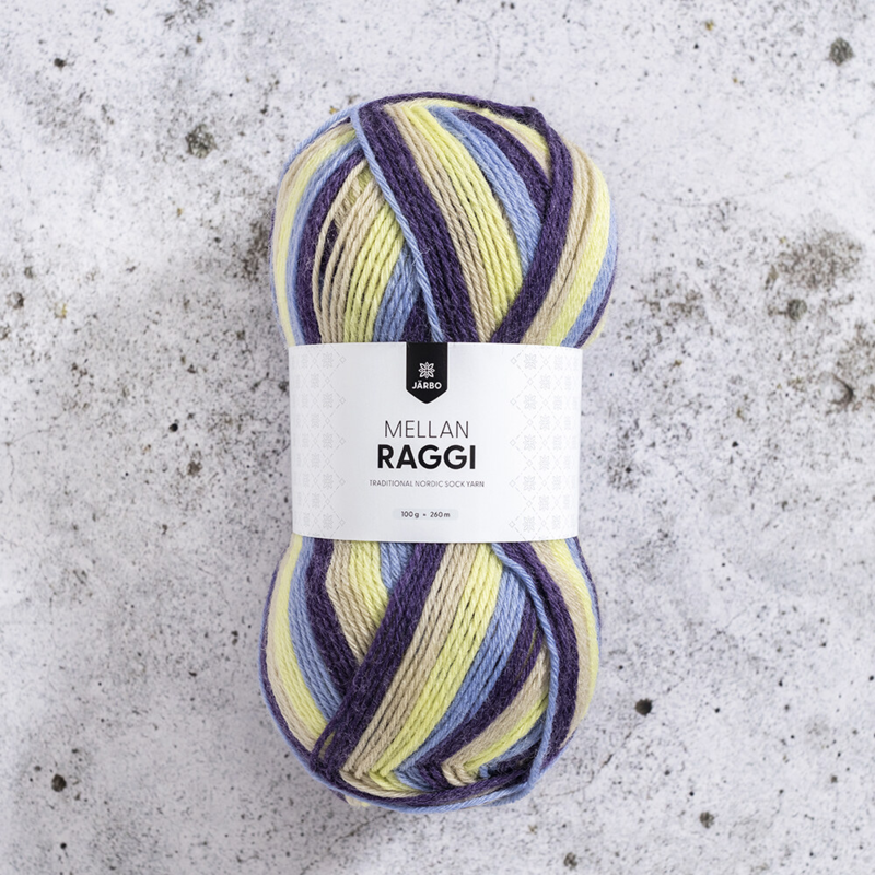 Järbo Mellanraggi 100g 28415 Trendy Florals