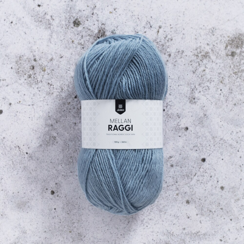 Järbo Mellanraggi 100g 28230 Light Blue
