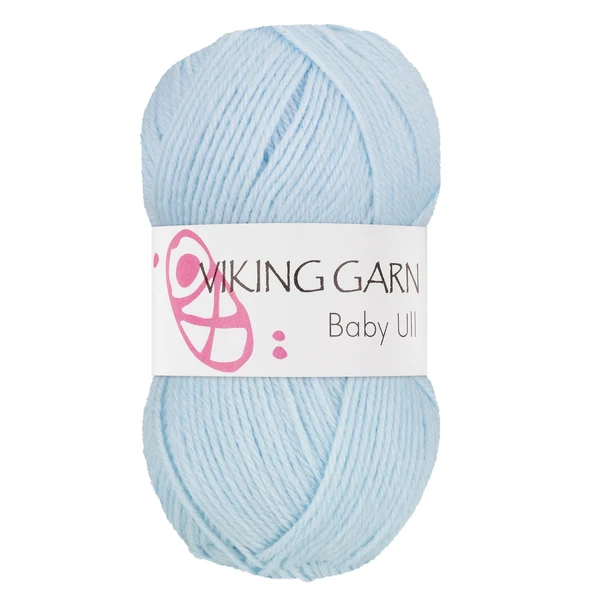 Viking Baby Ull 320 Light blue