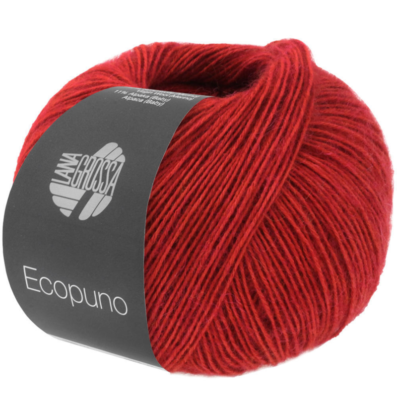 Lana Grossa Ecopuno 81 Oriental red