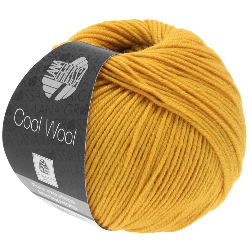 Lana Grossa Cool Wool 2065 Saffron yellow