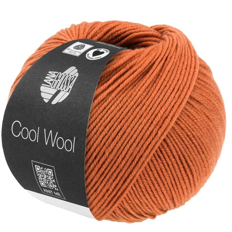 Lana Grossa Cool Wool 2116 Orange brown