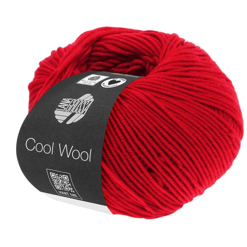 Lana Grossa Cool Wool 417 Reflective red