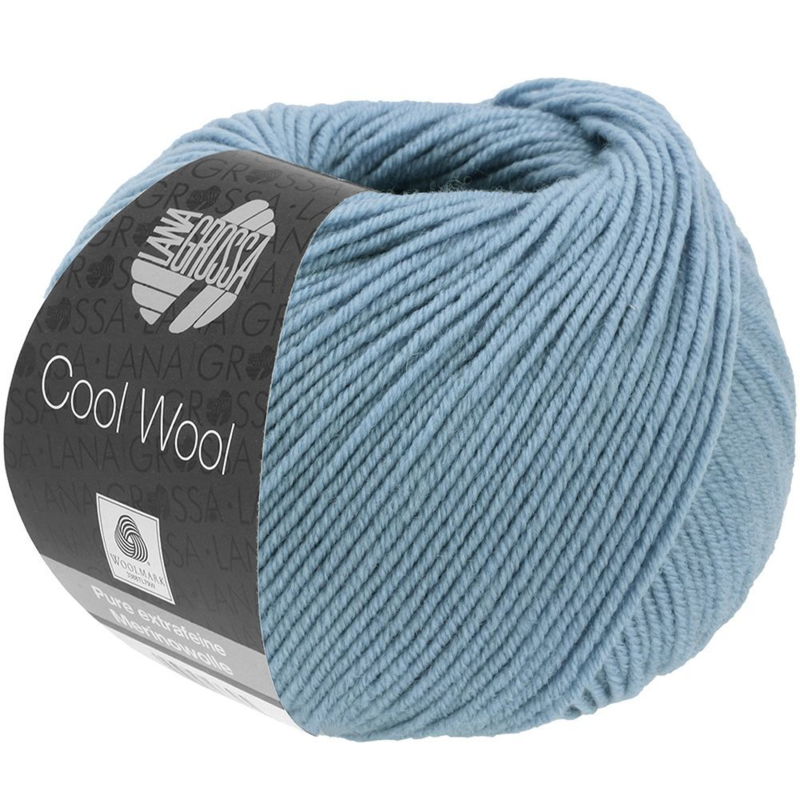 Lana Grossa Cool Wool 2102 Grey blue