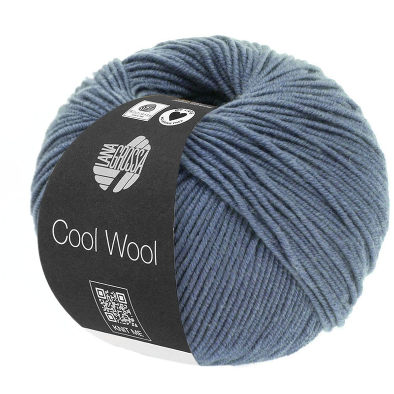 Lana Grossa Cool Wool 2037 Dark grey blue