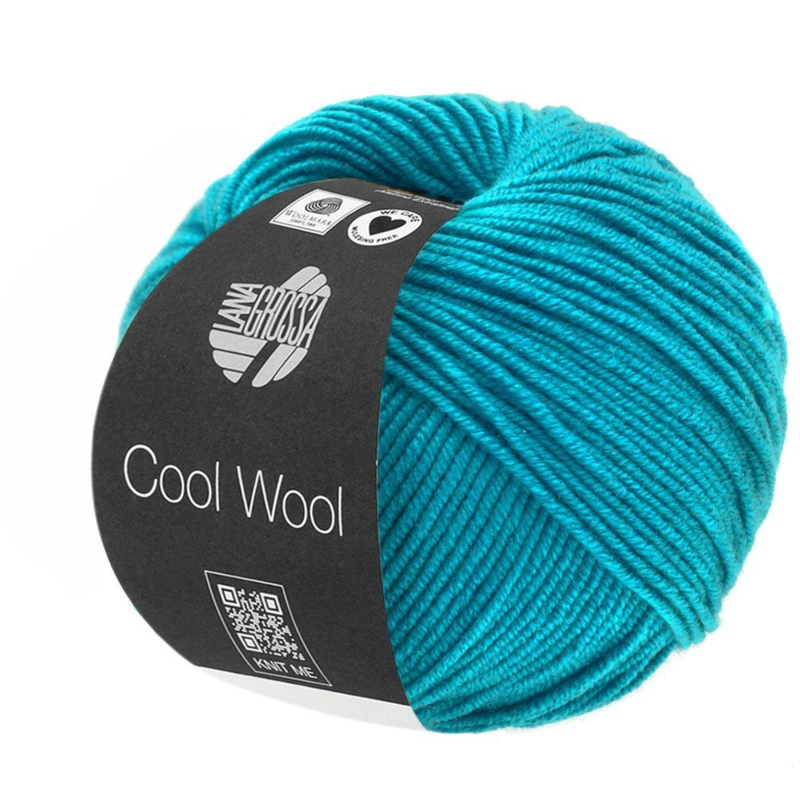 Lana Grossa Cool Wool 2036 Azure blue