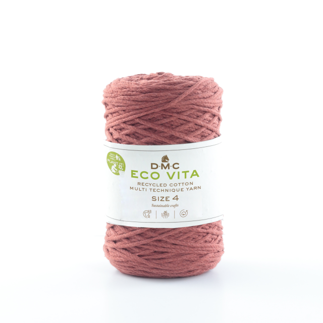 DMC Eco Vita 4 Yarn Unicolor 105 Rust