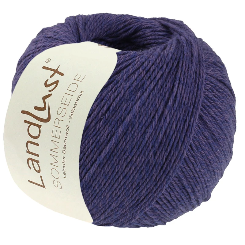 Lana Grossa Landlust Sommerseide 64 Blue violet