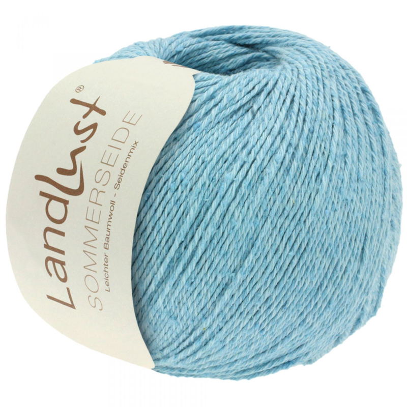 Lana Grossa Landlust Sommerseide 23 Turquoise blue