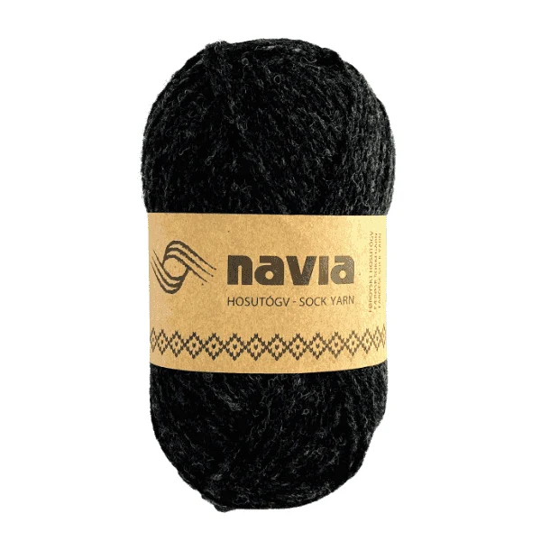 Navia Sock Yarn 504 Dark gray