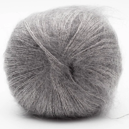 Kremke Soul Wool Silky Kid 20-001 Gray melange