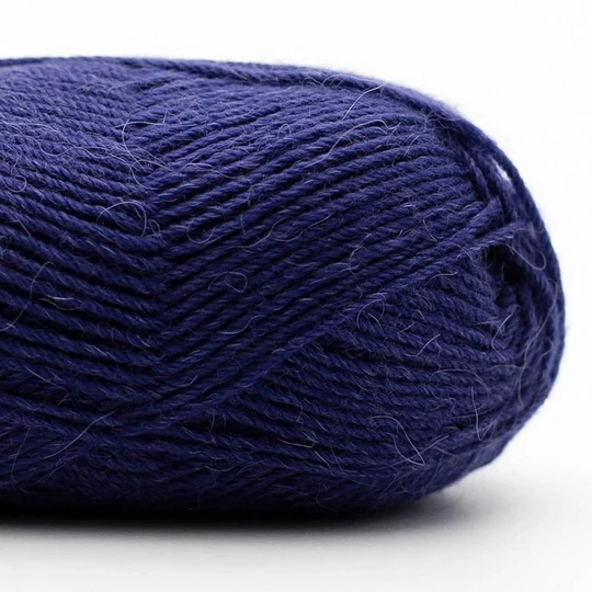 Kremke Soul Wool Edelweiss Alpaka 042 Blue violet