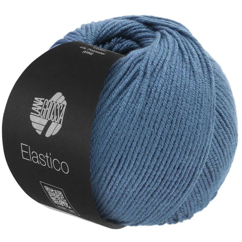 Lana Grossa Elastico 142 Smoke blue