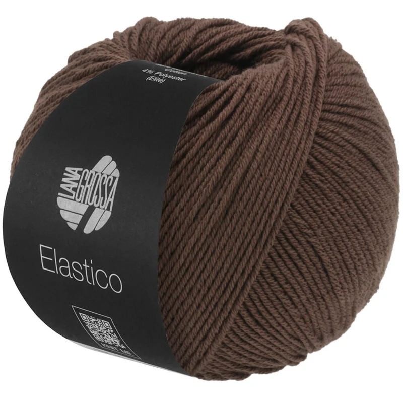 Lana Grossa Elastico 182 Chocolate brown