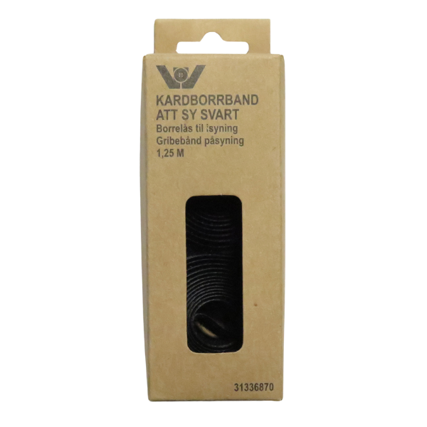 Velcro for sewing 1,25 M Black