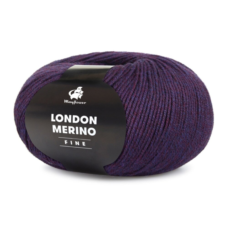 Mayflower London Merino Fine 042 Dark purple