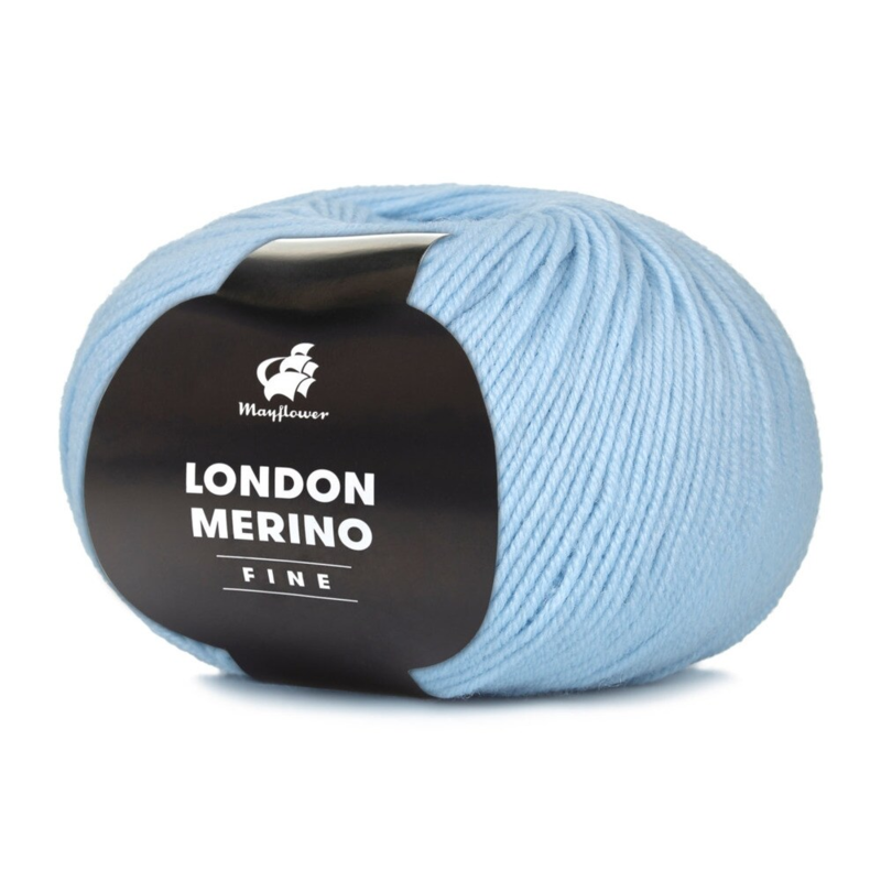 Mayflower London Merino Fine 034 Pastel blue